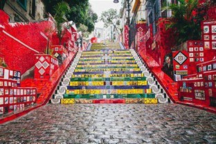 Santa Tereza and Escadaria Selarón