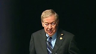 Daniel L. Smith receives the 2011 Michel T. Halbouty Award