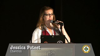 Jessica Poteet presents 2012 Student Chapter YouTube Video Awards