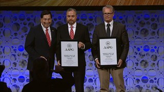 AAPG Robert H. Dott, Sr. Memorial Awards at ACE2018