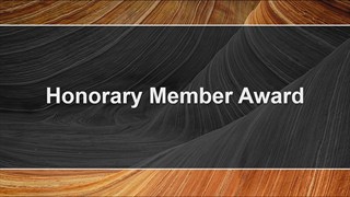 AAPG Honorary Member Awards at ACE2018