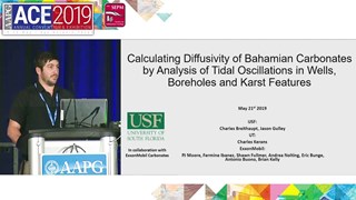 Charles Breithaupt - Calculating Diffusivity of Bahamian Carbonates by Analysis of Tidal Oscillations in Wells, Boreholes and Karst Features