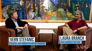 Interview with Laura Branch, 2019 Teacher of the Year Award Recipient