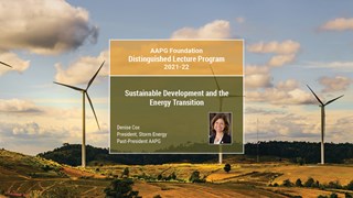 Denise Cox - Sustainable Development and the Energy Transition: The Lifecycle Cost-Benefit of Energy Choices