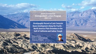 Rebecca Dorsey - Stratigraphic Record of Late Cenozoic Basin Development Along the Pacific - North America Plate Boundary in the Gulf of California and Salton Trough