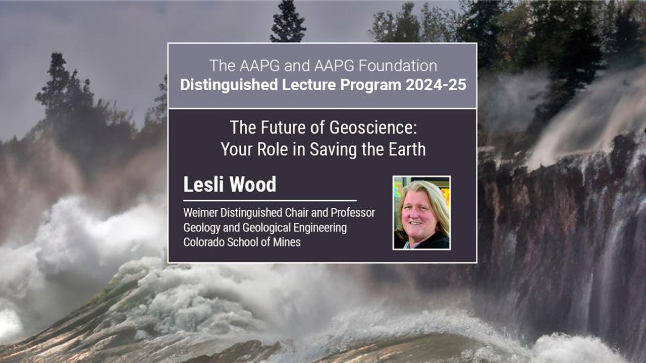 Lesli Wood - The Future of Geoscience: Your role in saving the Earth