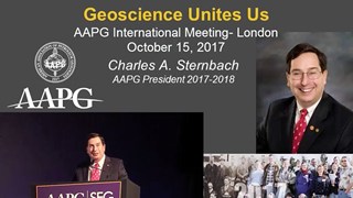 Charles Sternbach, AAPG ICE2017 Presidential Address