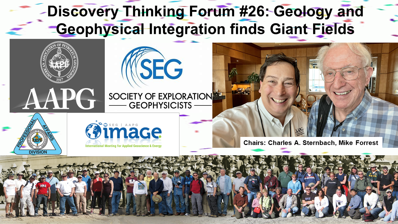 Charles Sternbach - Introduction: Geology and Geophysical Integration finds Giant Fields