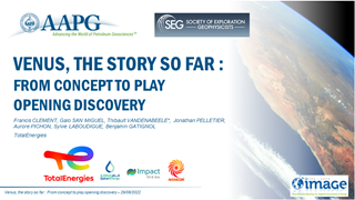 Thibault Vandenabeele - Venus, the story so far: From concept to play opening discovery