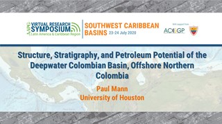 Structure, Stratigraphy, and Petroleum Potential of the Deepwater Colombian Basin, Offshore Northern Colombia