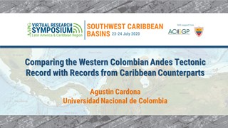 Comparing the Western Colombian Andes Tectonic Record with Records from Caribbean Counterparts