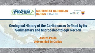 Geological History of the Caribbean as Defined by its Sedimentary and Micropaleontologic Record