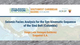 Seismic Facies Analysis for the Syn-kinematic Sequence of the Sinú Belt (Colombia)