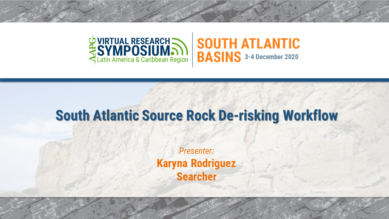 South Atlantic Source Rock De-risking Workflow 