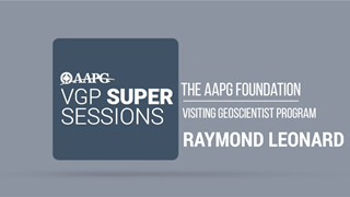 Visiting Geoscientist Super Sessions - Raymond Leonard
