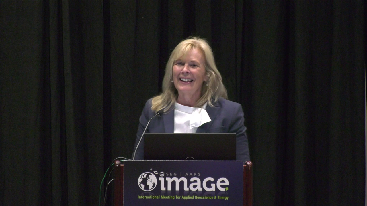 Cindy Yeilding, IMAGE 2022 Michel T. Halbouty Lecture