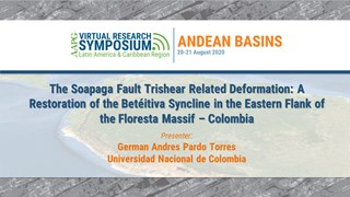 The Soapaga Fault Trishear Related Deformation: A Restoration of the Betéitiva Syncline in the Eastern Flank of the Floresta Massif – Colombia
