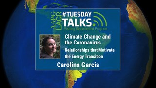 Carolina Garcia - Climate Change and the Coronavirus: Relationships that Motiviate the Energy Transition - Spanish Talk