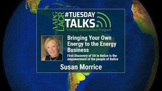 Susan Morrice - Bringing your own Energy to the Energy Business: First Discovery of Oil in Belize is the empowerment of the people of Belize
