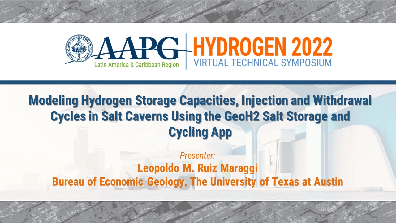Modeling Hydrogen Storage Capacities, Injection and Withdrawal Cycles in Salt Caverns Using the GeoH2 Salt Storage and Cycling App