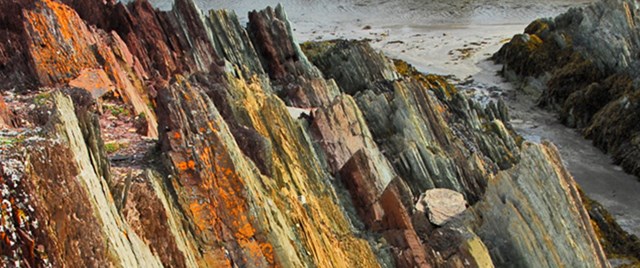 Striking rock formations
